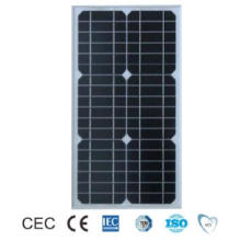 20W TUV Ce aprobó mono panel cristalino solar